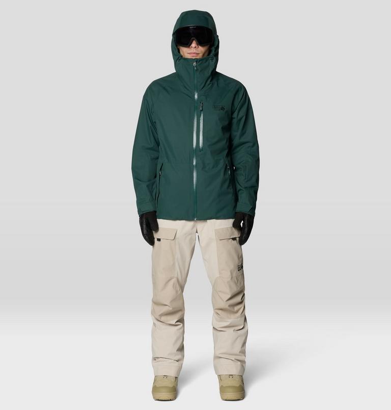 Men's Firefall Insulated Bib, Color: Sandblast, Badlands, image 2
