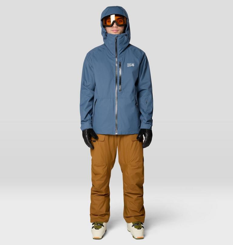 Men's Firefall Insulated Bib, Color: Golden Brown, image 2