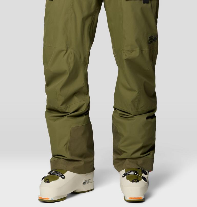 Men's Firefall Insulated Bib, Color: Combat Green, image 10