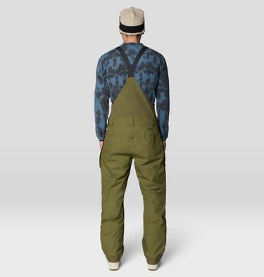 Men's Firefall Insulated Bib, Color: Combat Green, image 8