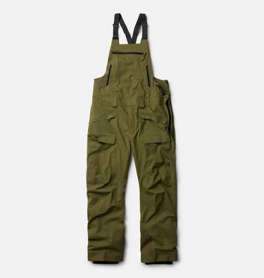 Men's Firefall Insulated Bib, Color: Combat Green, image 7