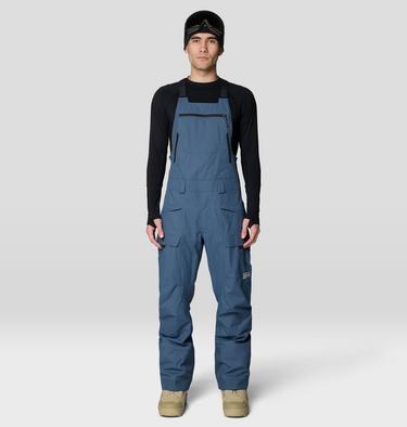 Men's Firefall Insulated Bib, Color: Astral Blue, image 17