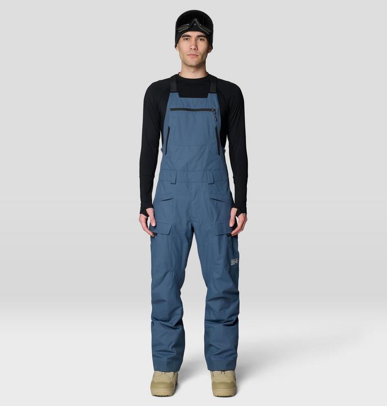 Men's Firefall Insulated Bib, Color: Astral Blue, image 1