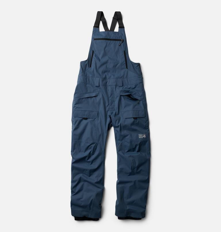 Men's Firefall Insulated Bib, Color: Astral Blue, image 2