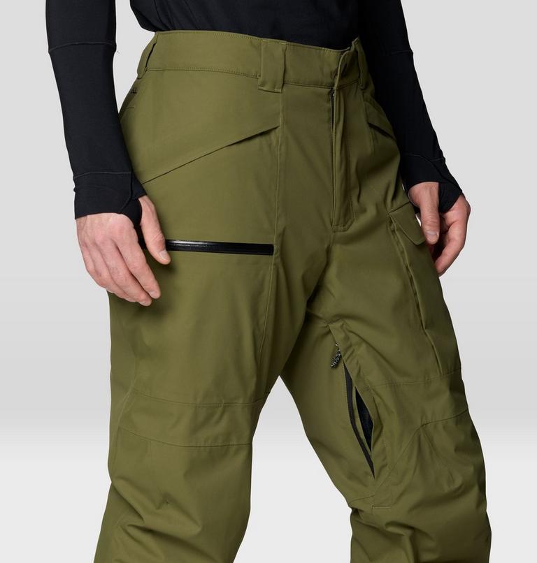 Men's Firefall Insulated Pant, Color: Combat Green, image 8