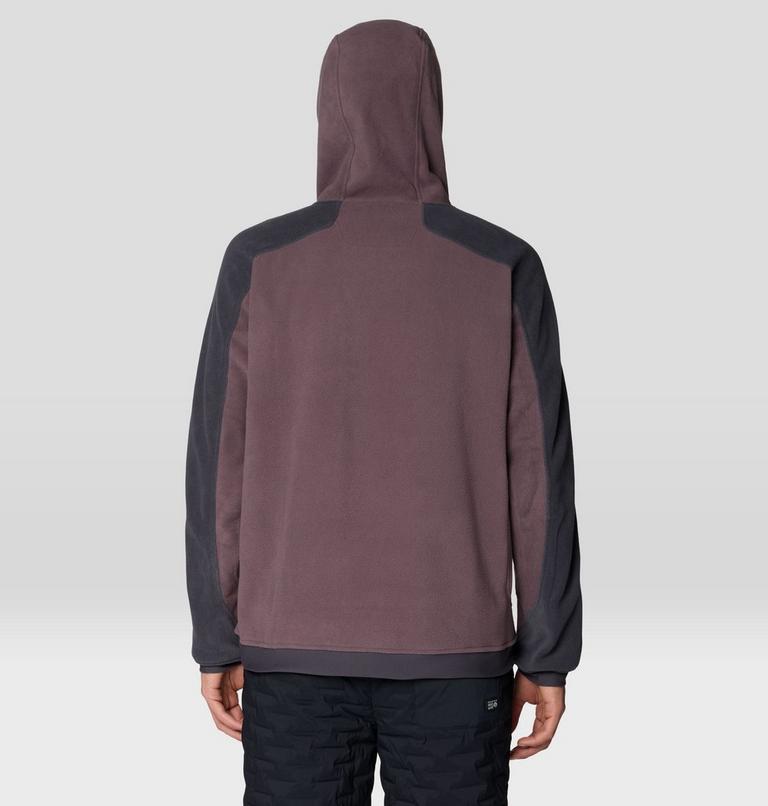 Men's Apr&egrave;s Pro Fleece Hoody, Color: Purple Sage, Shark, image 2