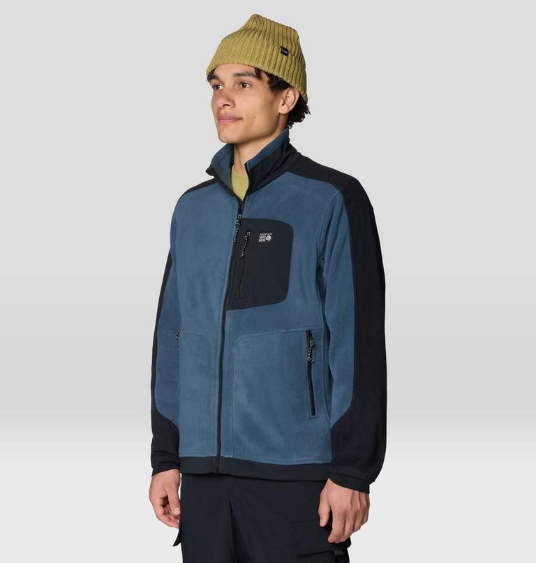Men's Apr&egrave;s Pro Fleece Jacket, Color: Astral Blue, Black, image 5