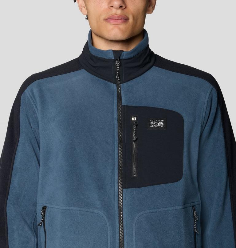 Men's Apr&egrave;s Pro Fleece Jacket, Color: Astral Blue, Black, image 6