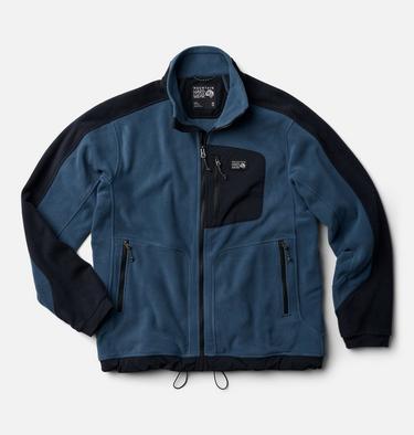 Men's Apr&egrave;s Pro Fleece Jacket, Color: Astral Blue, Black, image 2