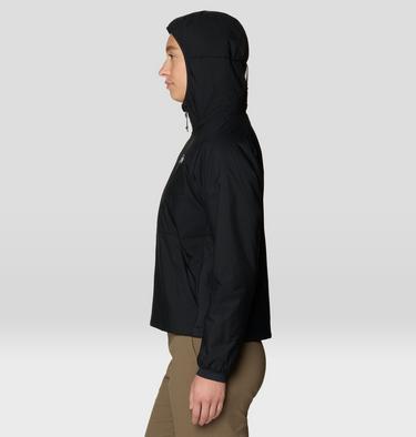 Women's Kor Alloy Hooded Jacket, Color: Black, image 15