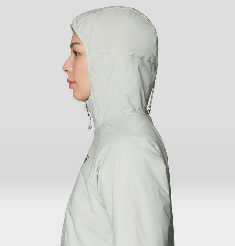 Women's Kor Alloy Hooded Jacket, Color: Gamma Grey, image 6