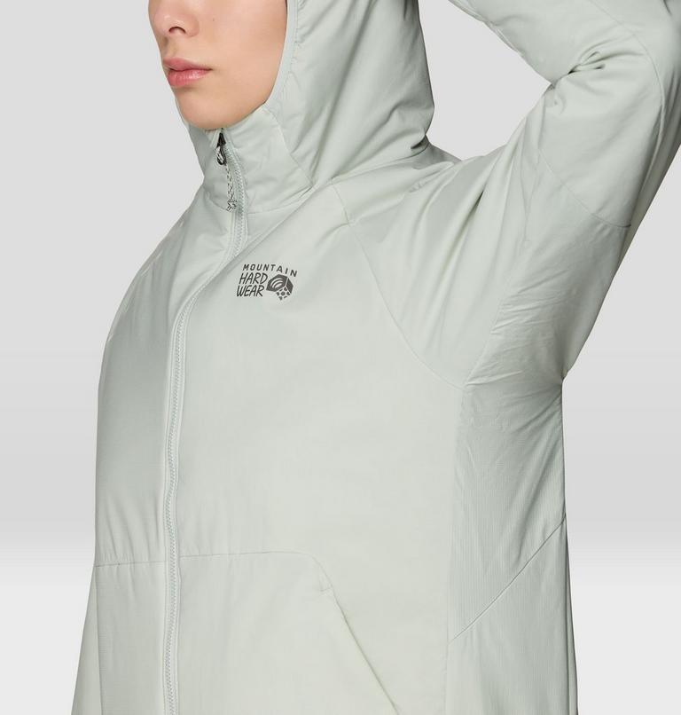 Women's Kor Alloy Hooded Jacket, Color: Gamma Grey, image 8