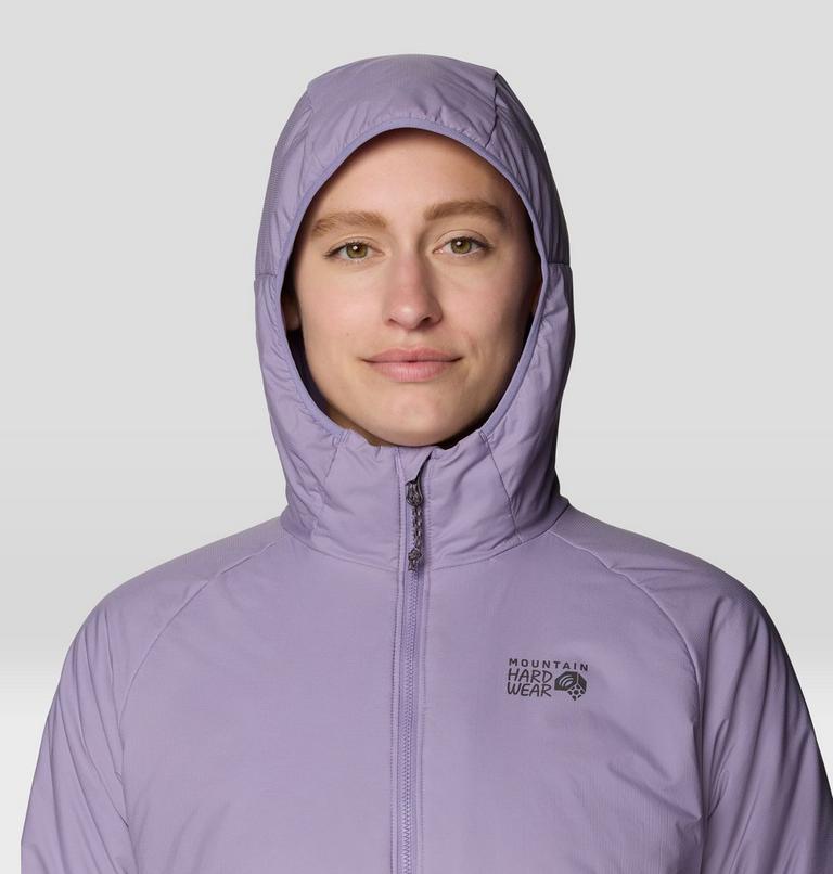 Women's Kor Alloy Hooded Jacket, Color: Violet Stone, Purple Sage, image 5