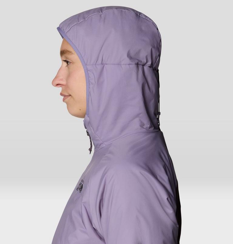 Women's Kor Alloy Hooded Jacket, Color: Violet Stone, Purple Sage, image 6