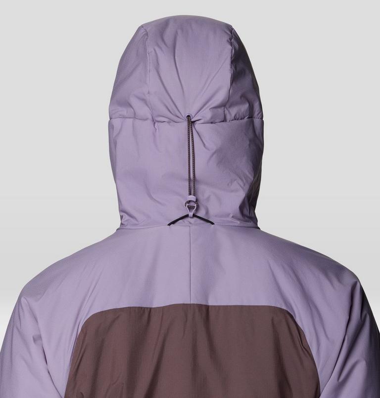 Women's Kor Alloy Hooded Jacket, Color: Violet Stone, Purple Sage, image 7