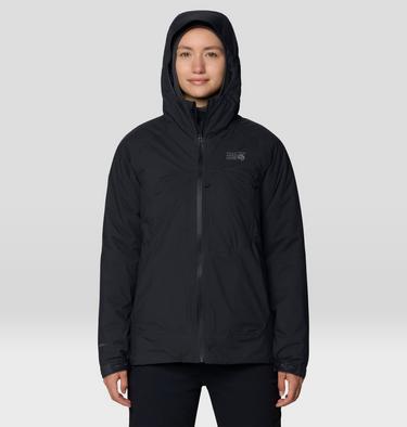 Women's Stretch Ozonic Insulated Jacket, Color: Black, image 8
