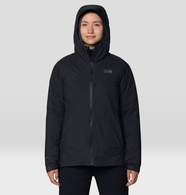 Women's Stretch Ozonic Insulated Jacket, Color: Black, image 4
