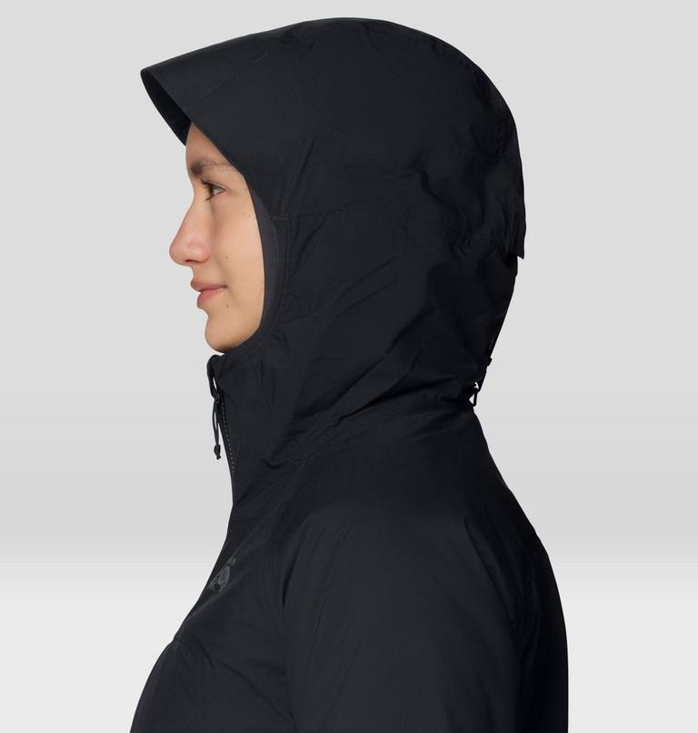 Women's Stretch Ozonic Insulated Jacket, Color: Black, image 6