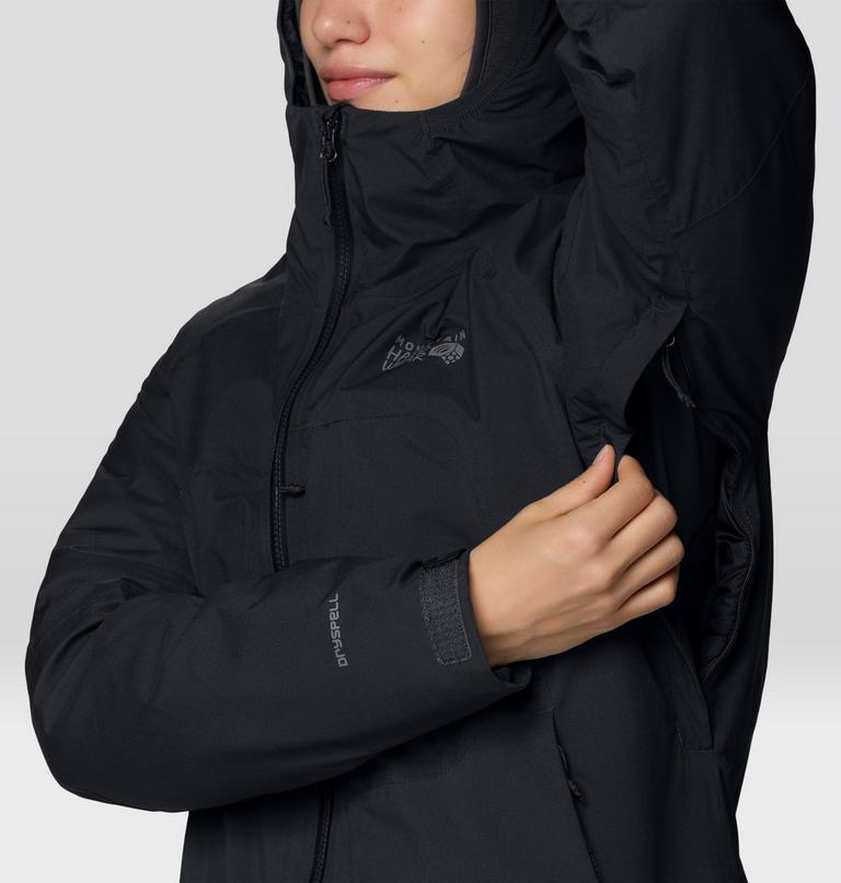 Women's Stretch Ozonic Insulated Jacket, Color: Black, image 8