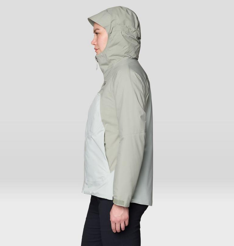 Women's Stretch Ozonic Insulated Jacket, Color: Silt Grey, Gamma Grey, image 3