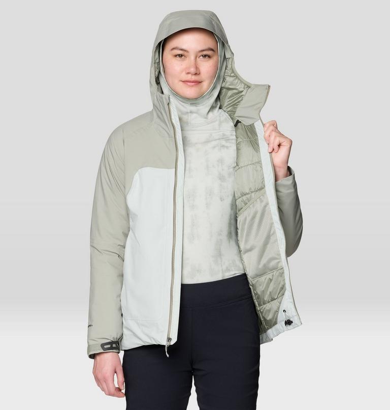 Women's Stretch Ozonic Insulated Jacket, Color: Silt Grey, Gamma Grey, image 9