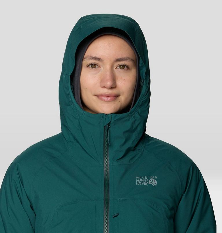 Women's Stretch Ozonic Insulated Jacket, Color: Aqua Green, image 6