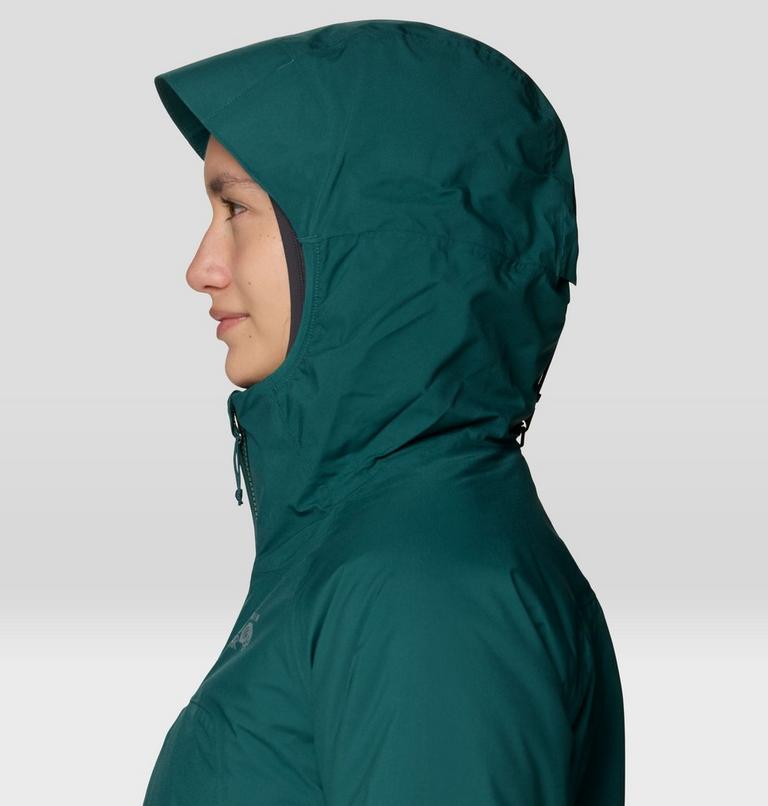 Women's Stretch Ozonic Insulated Jacket, Color: Aqua Green, image 7