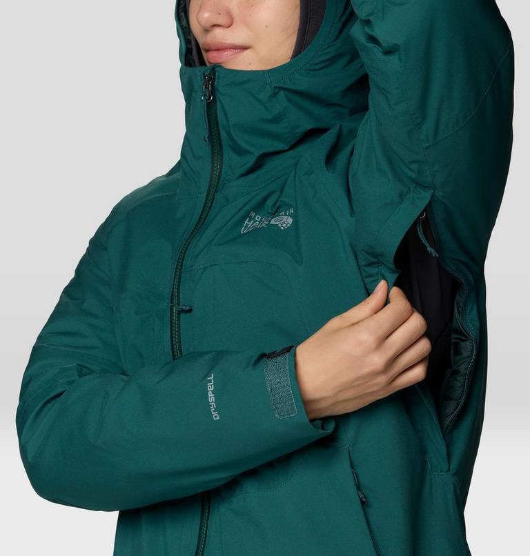 Women's Stretch Ozonic Insulated Jacket, Color: Aqua Green, image 9