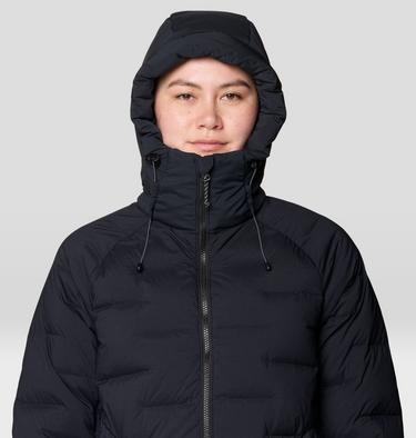 Women's StretchDown Parka, Color: Black, image 8