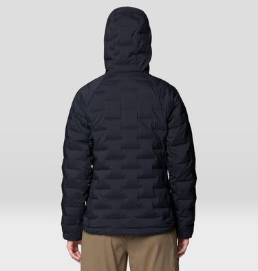 Women's StretchDown Hooded Jacket, Color: Black, image 15