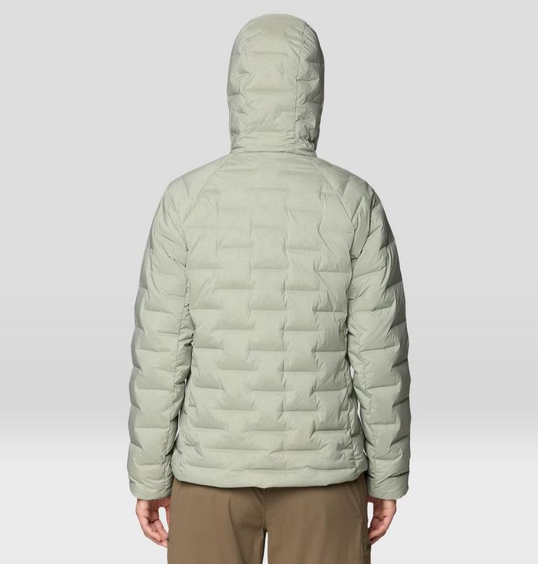 Women's StretchDown Hooded Jacket, Color: Silt Grey, image 3