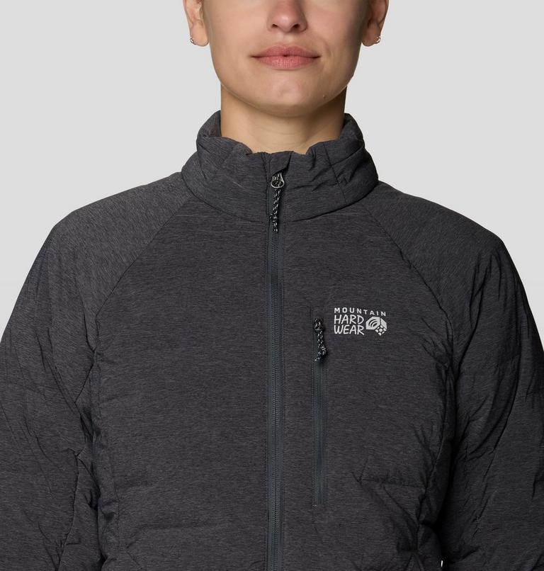 Women's StretchDown Jacket, Color: Volcanic Heather, image 4
