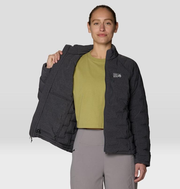 Women's StretchDown Jacket, Color: Volcanic Heather, image 5