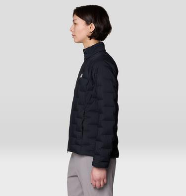 Women's StretchDown Jacket, Color: Black, image 3