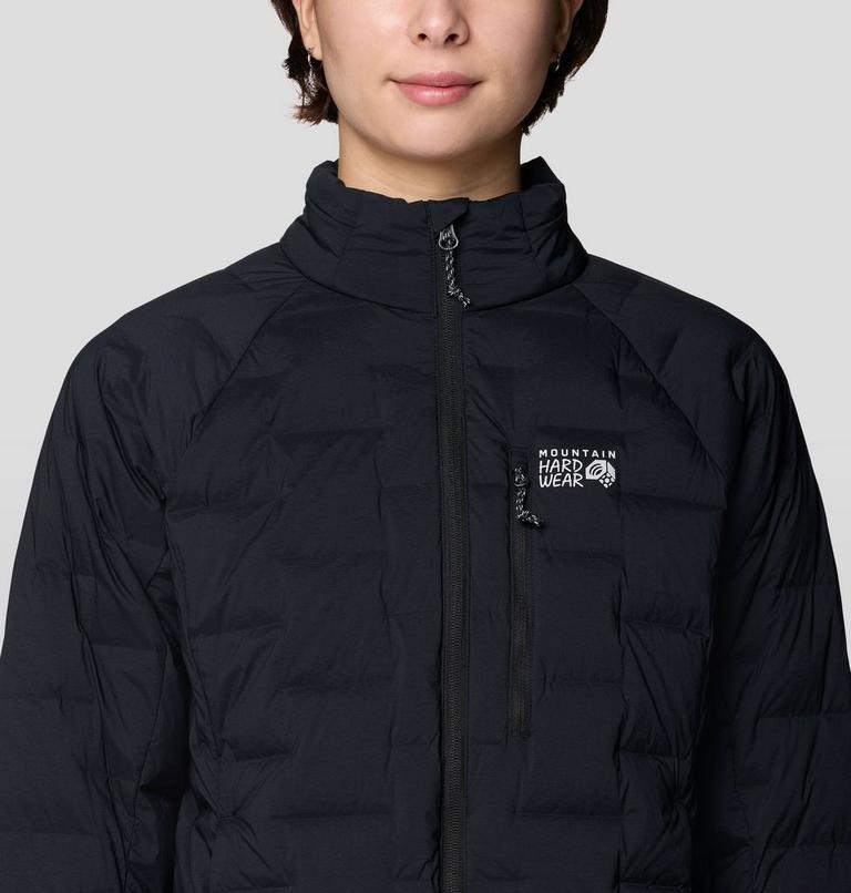 Women's StretchDown Jacket, Color: Black, image 4