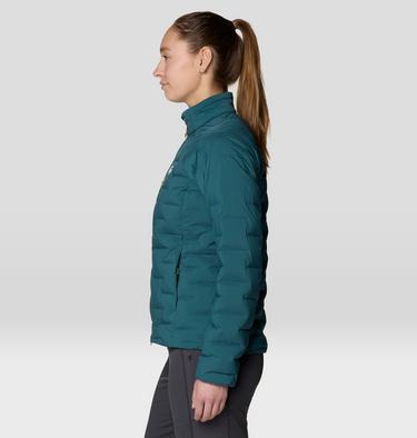 Women's StretchDown Jacket, Color: Aqua Green, image 19