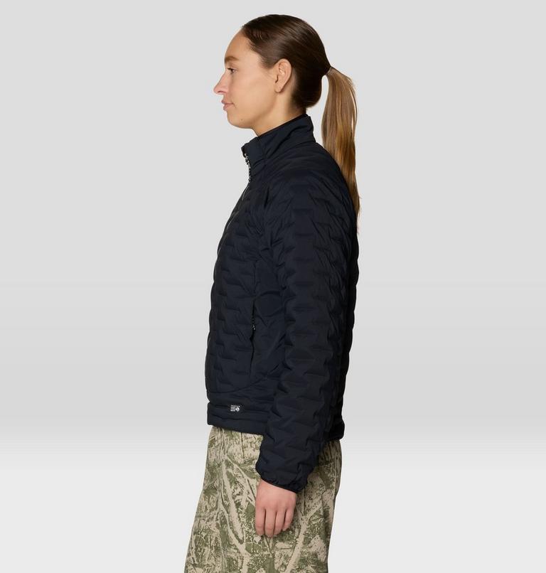 Women's StretchDown Light Jacket, Color: Black, image 3