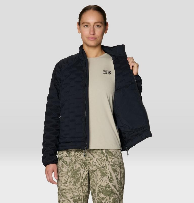 Women's StretchDown Light Jacket, Color: Black, image 5