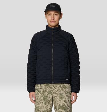 Women's StretchDown Light Jacket, Color: Black, image 5