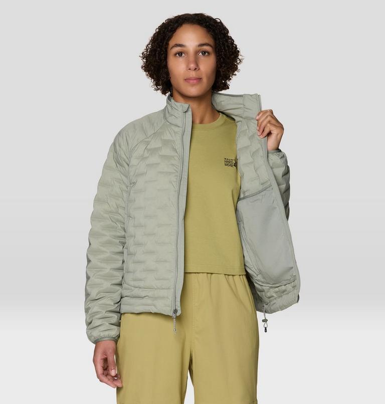 Women's StretchDown Light Jacket, Color: Silt Grey, image 4