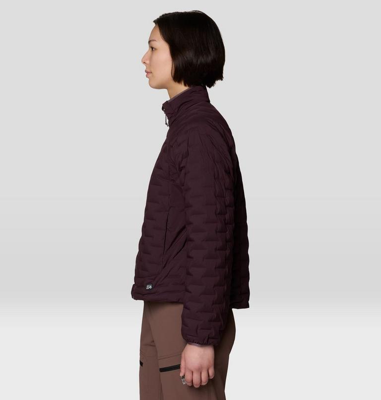 Women's StretchDown Light Jacket, Color: Deep Mulberry, image 4