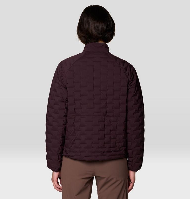 Women's StretchDown Light Jacket, Color: Deep Mulberry, image 3