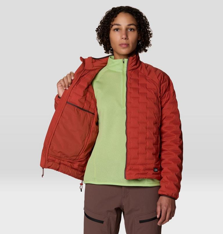 Women's StretchDown Light Jacket, Color: Mars Red, image 5