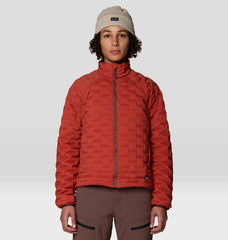 Women's StretchDown Light Jacket, Color: Mars Red, image 1