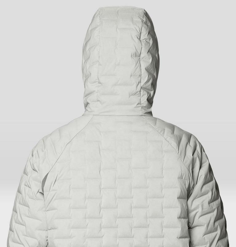 Women's StretchDown Light Hooded Jacket, Color: Gamma Grey, image 5