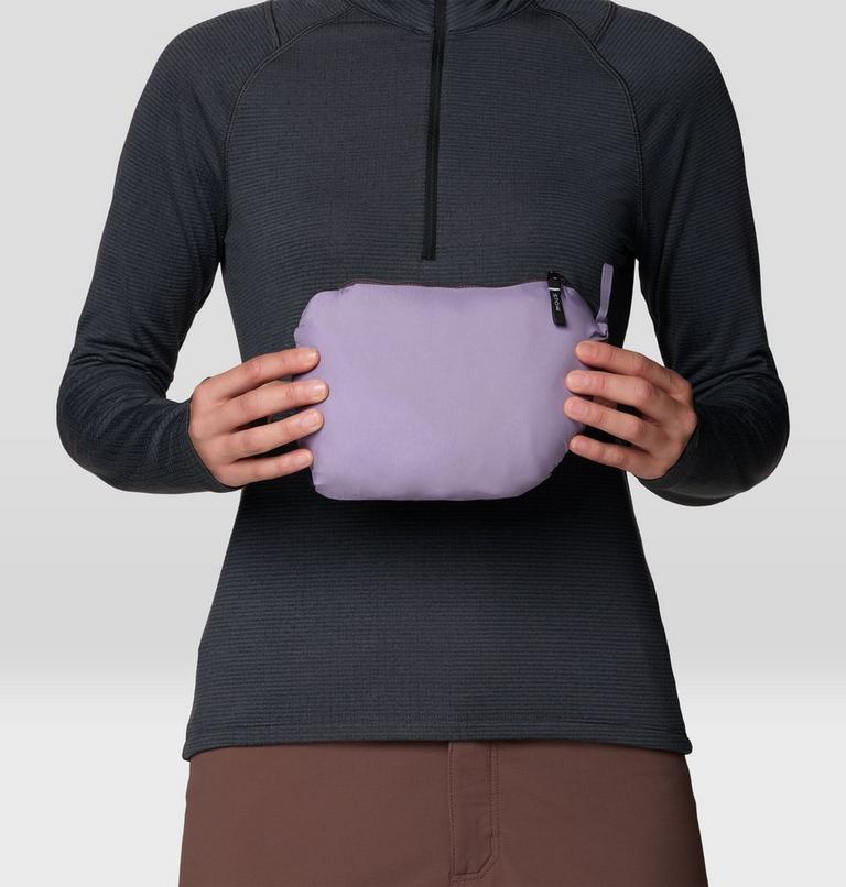 Women's StretchDown Light Hooded Jacket, Color: Violet Stone, Purple Sage, image 8