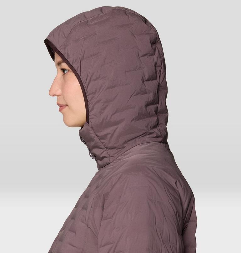 Women's StretchDown Light Hooded Jacket, Color: Purple Sage, image 6