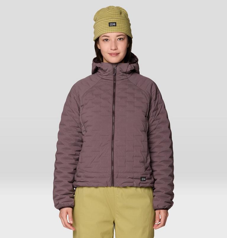 Women's StretchDown Light Hooded Jacket, Color: Purple Sage, image 1