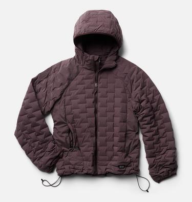 Women's StretchDown Light Hooded Jacket, Color: Purple Sage, image 6