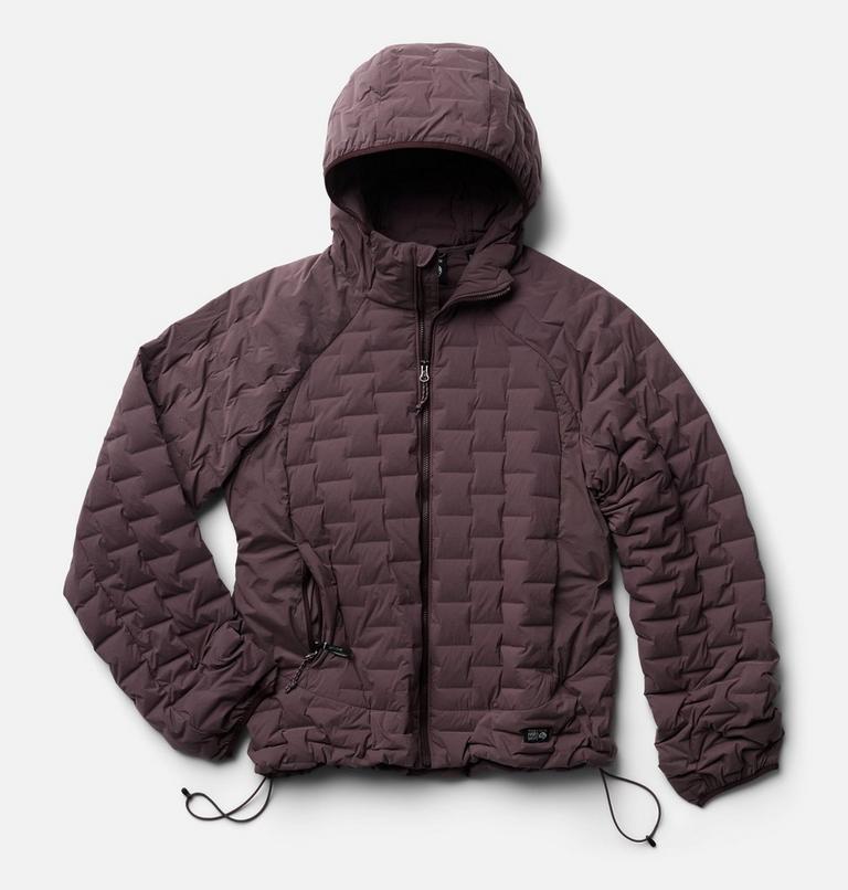 Women's StretchDown Light Hooded Jacket, Color: Purple Sage, image 2